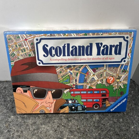 Ravensburger Other - VTG Scotland Yard Board Game 1991 Ravensburger Brand New Sealed READ Detective